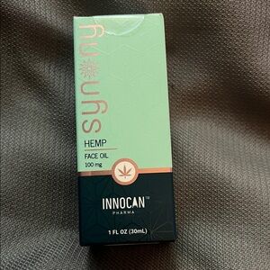 Hemp Face Oil - Mint Green & Black